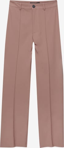 Pull&Bear Kalhoty s puky – pink: přední strana