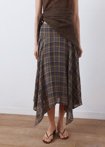 MANGO Skirt 'Pika' in Brown: front