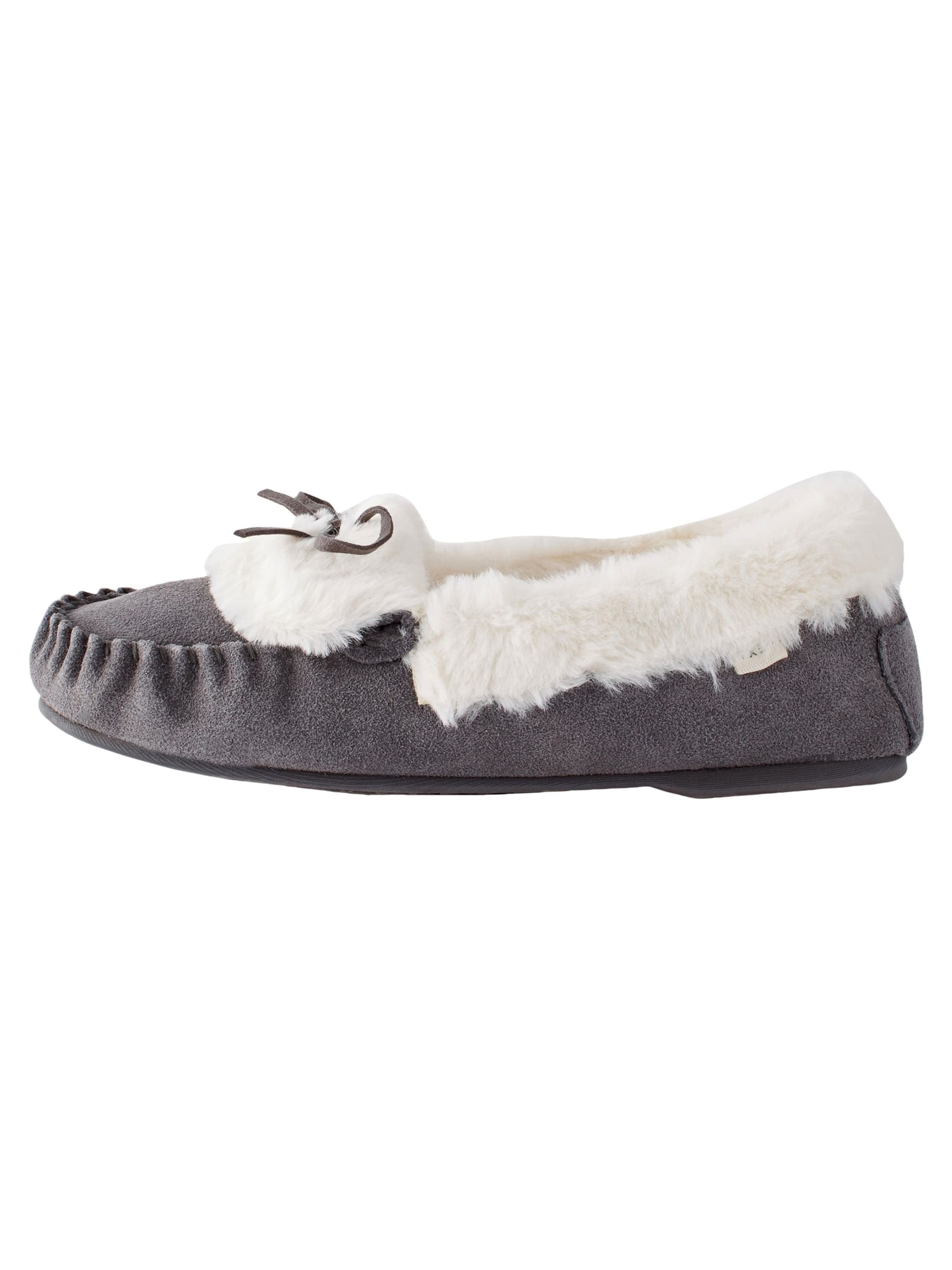 Next Mokassin in Grau: Vorderseite
