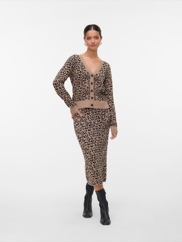 VERO MODA Kardigán 'VMNANCY' - Hnedá