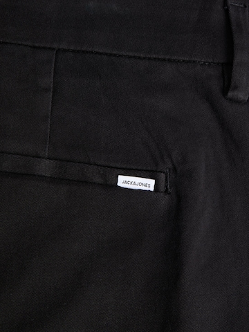 JACK & JONES Ohlapna forma Chino hlače 'JPSTKANE JJDAVE' | črna barva