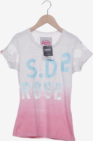 Superdry Top & Shirt in XS in Grey: front