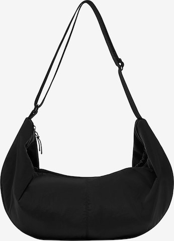 Pull&Bear Schultertasche in Schwarz: predná strana