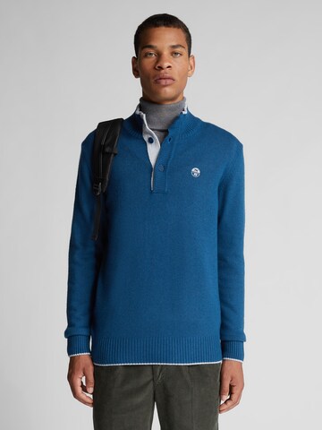 Pull-over North Sails en bleu : devant