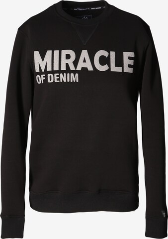 Miracle of Denim Sweatshirt in Zwart: voorkant