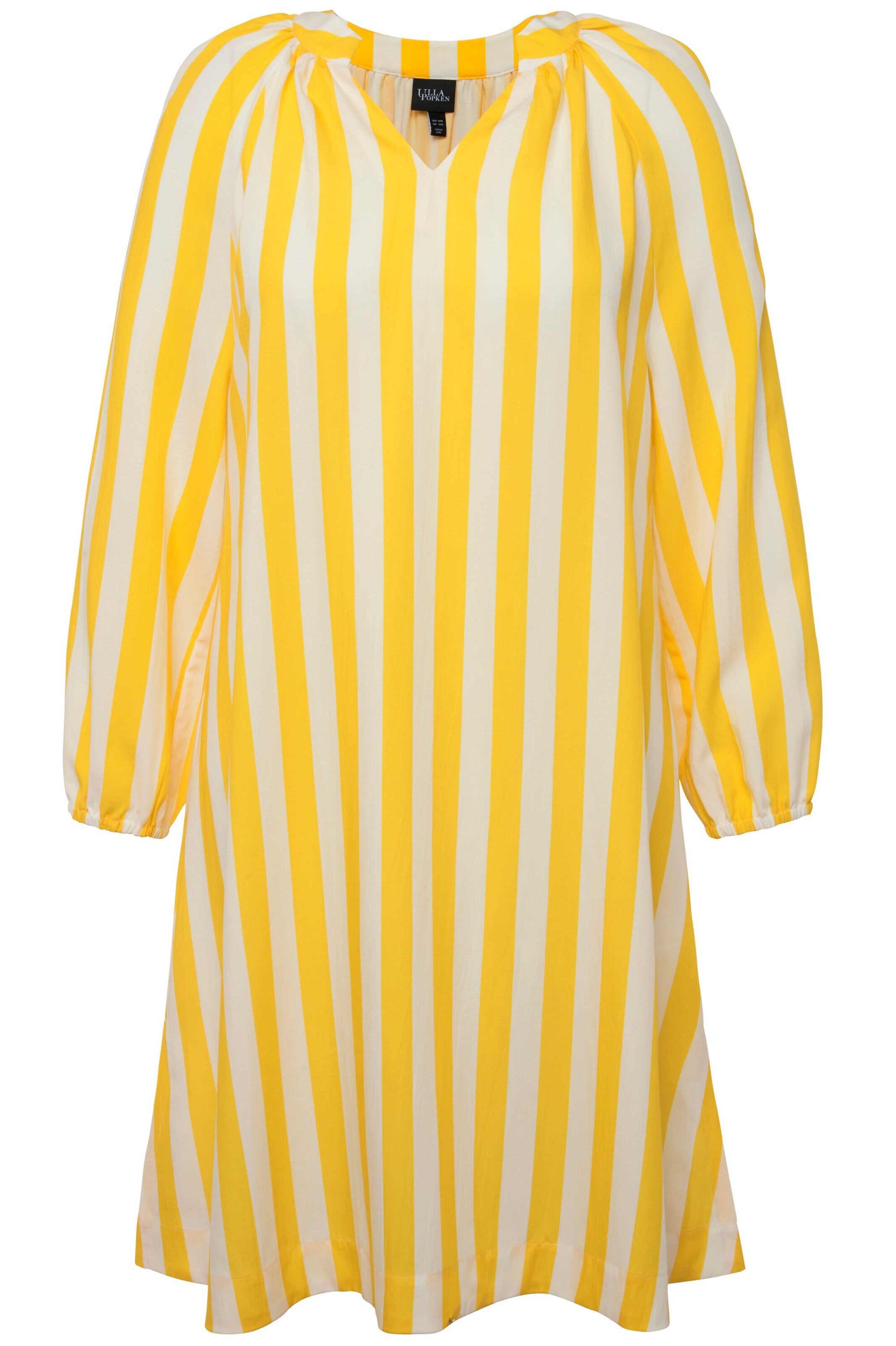 Ulla Popken Kleid in Gelb: Vorderseite