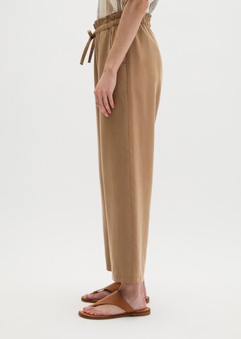 Marc O'Polo Loosefit Broek in Bruin