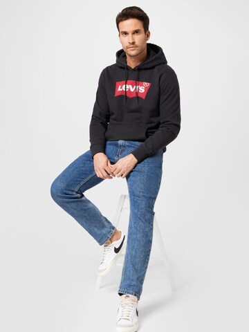 melns LEVI'S ® Sportisks džemperis 'Standard Graphic Hoodie'