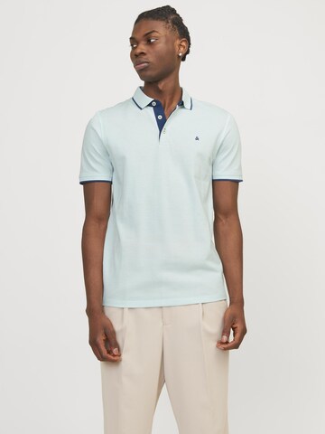 Tricou 'JJEPaulos' de la JACK & JONES pe albastru: față