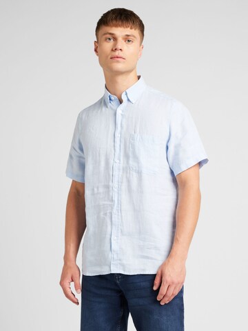 Coupe regular Chemise s.Oliver en bleu : devant