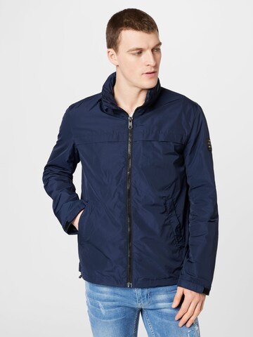 Veste mi-saison 'BENIALF' ECOALF en bleu : devant