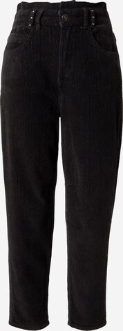 FREEMAN T. PORTER Tapered Broek 'Lara' in Zwart: voorkant