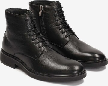 Kazar Lace-Up Boots in Black