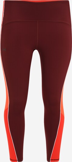 UNDER ARMOUR Sports trousers 'Rush' in Orange / Red / Bordeaux / White, Item view