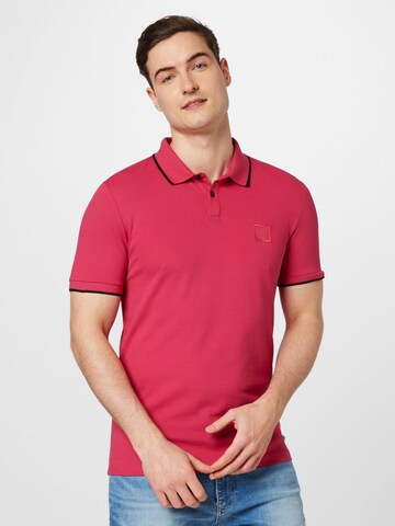 BOSS Shirt 'Passertip' in Roze: voorkant