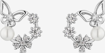 Boucles d'oreilles 'Tirza' Heideman en argent : devant