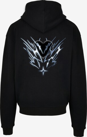 MT Upscale Sweatshirt 'Cagedchrome' in Black