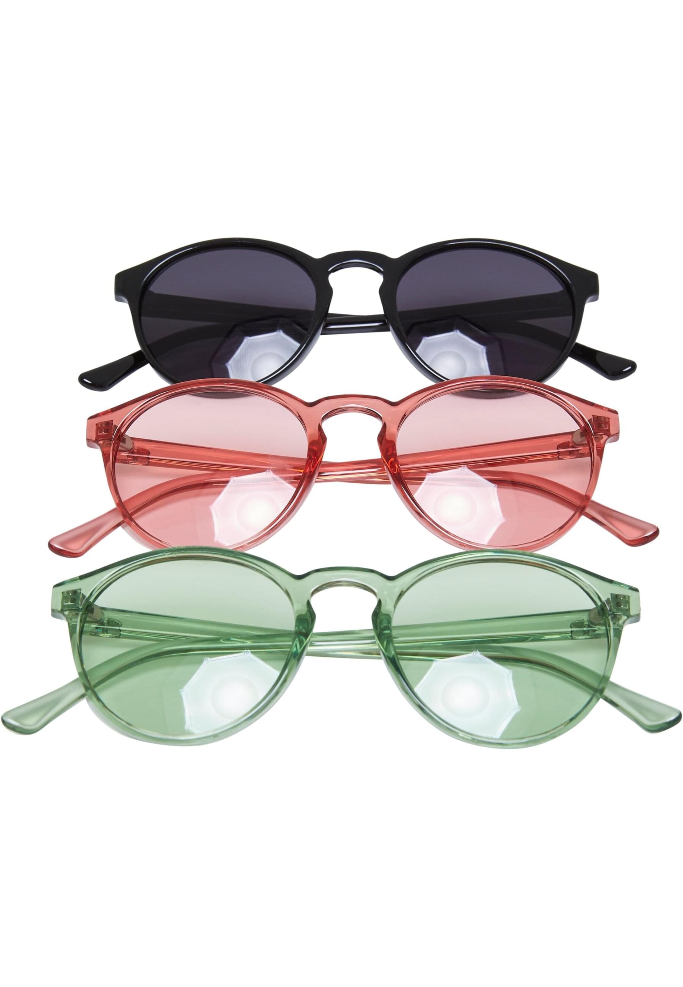 Lunettes de soleil 'Cypress' Urban Classics en vert : devant