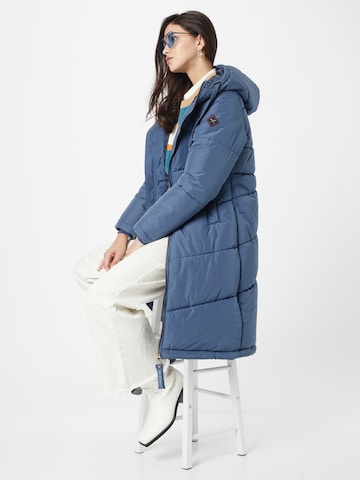 Iriedaily Winter coat 'Paddie' in Blue