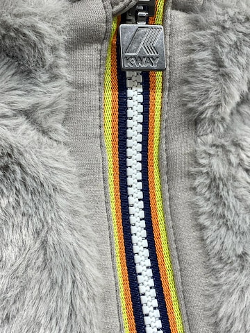 K-Way - Chaqueta de invierno 'K-WAY DEVA LIGHT SPACER FUR DOUBLE GIUBBINO' en gris