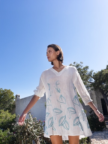 Haris Cotton Tunic in Beige