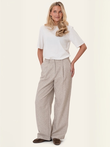 Regular Pantalon ' CelineIC ' BYIC en beige : devant