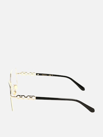 FERRAGAMO Solglasögon i guld