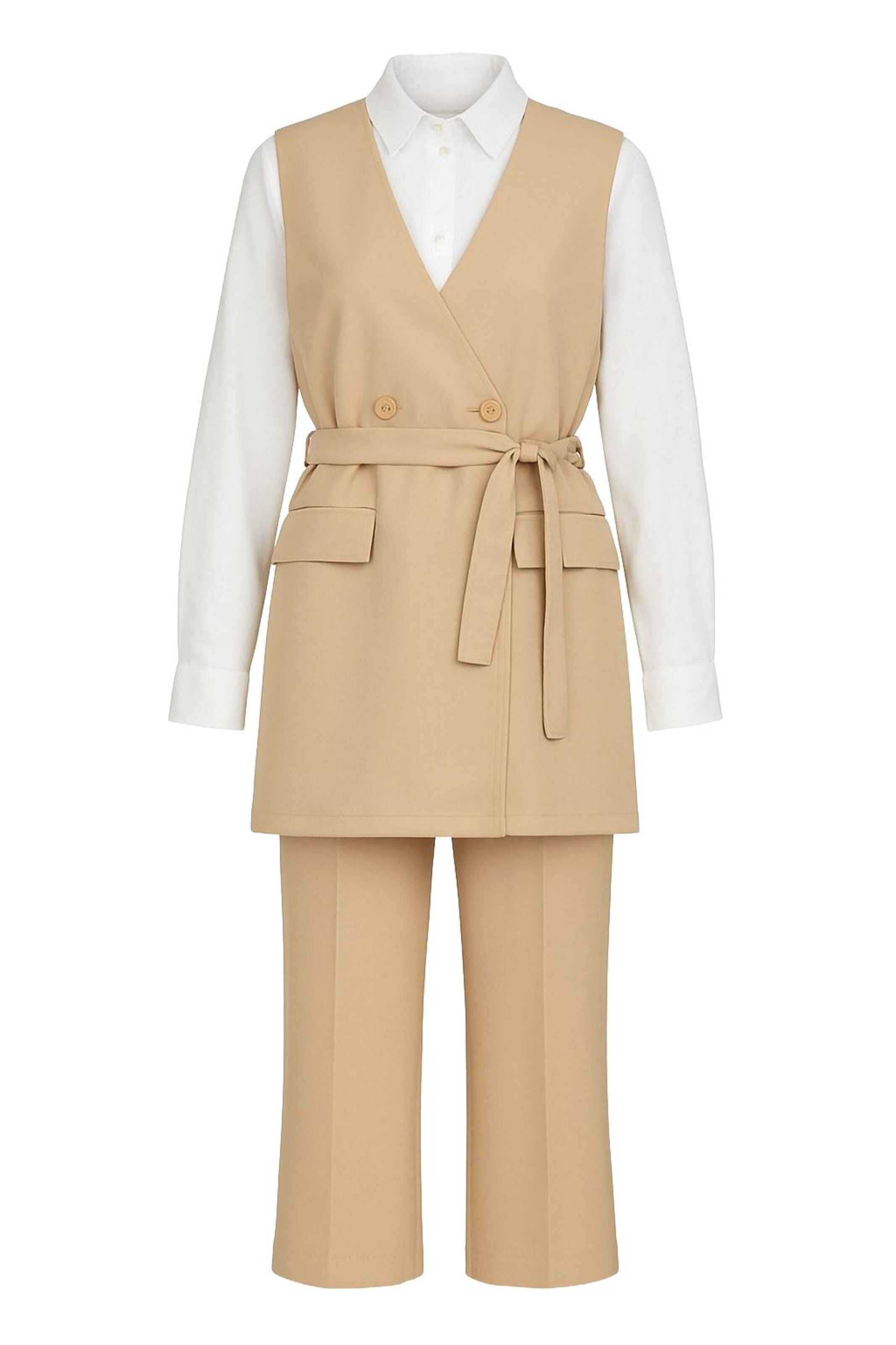 MODAMIHRAM Pantsuit in Beige