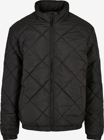 Urban Classics Between-Season Jacket in Black: front