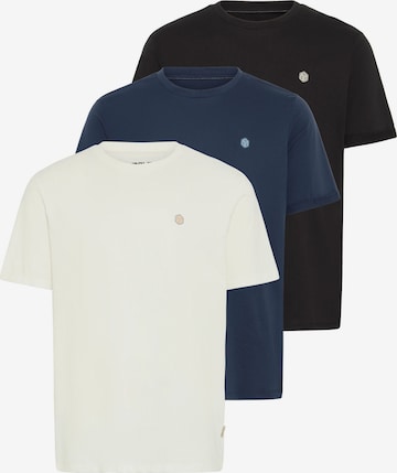 BLEND - Camisa ' BHVIGTI 3-pack ' em azul: frente