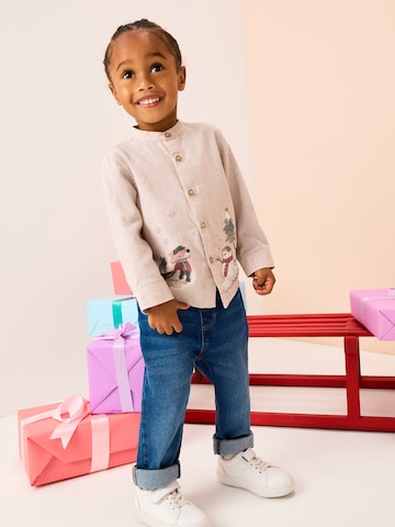 Next Средняя посадка Рубашка в Бежевый