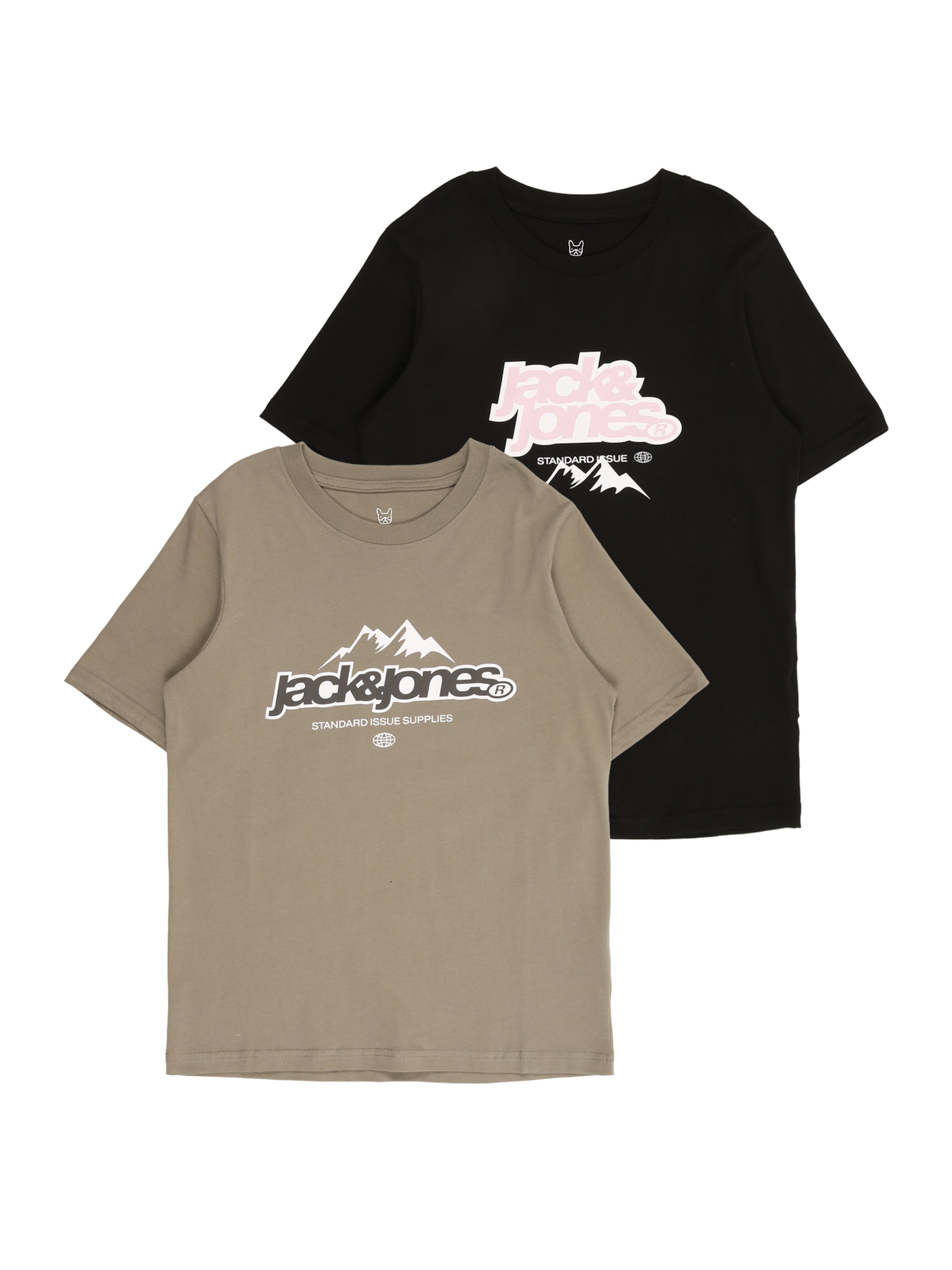 Jack & Jones Junior Tričko 'JCOFLARE' - Sivá: predná strana