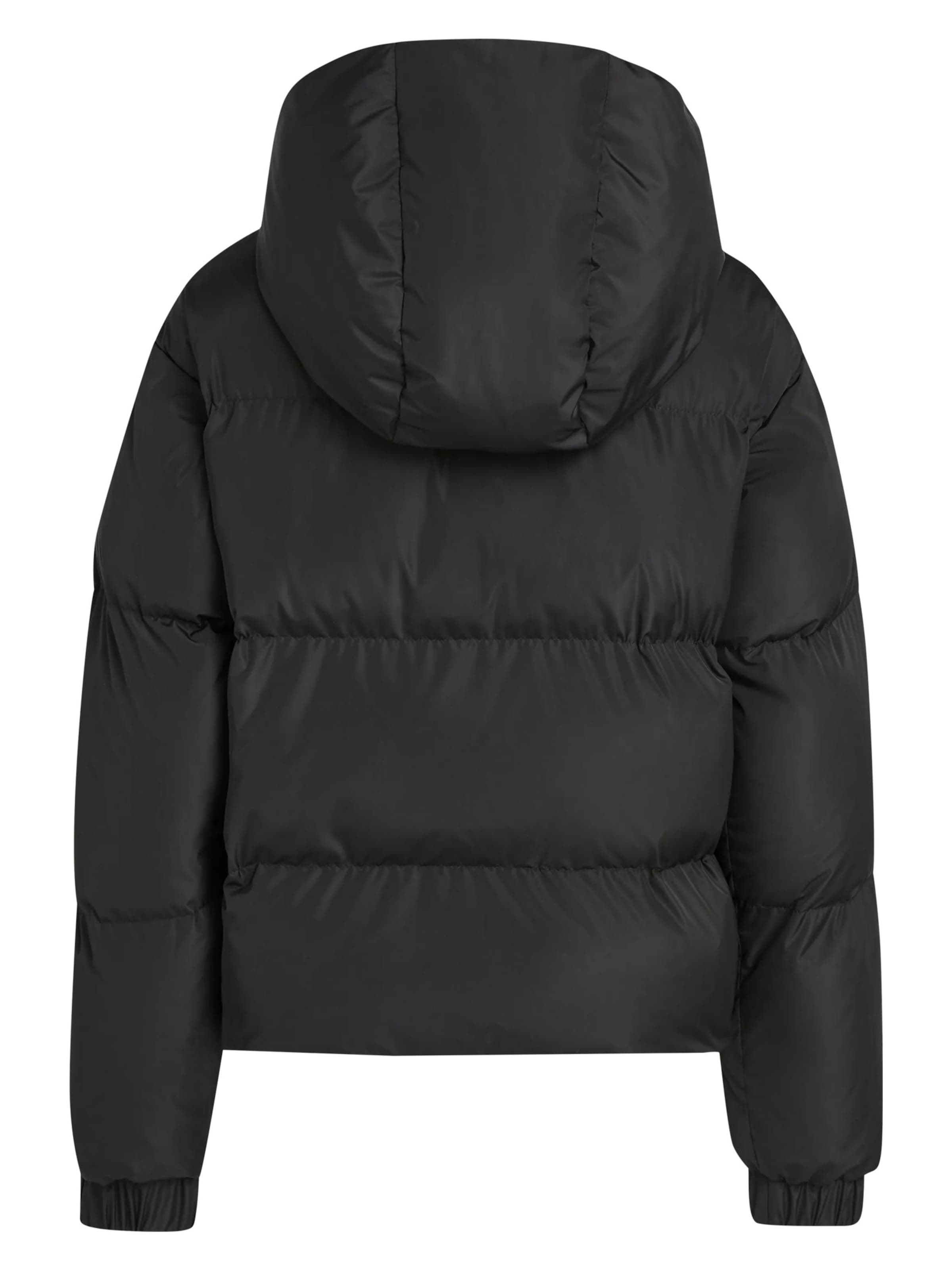 KARL LAGERFELD JEANS Prechodná bunda 'Ikon' - Čierna