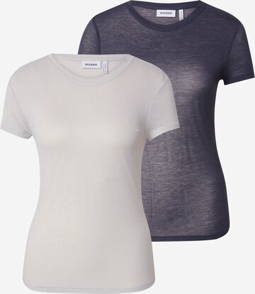 WEEKDAY T-Shirt in Grau: predná strana