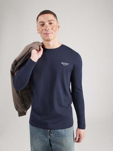 T-Shirt 'ASHEVILLE' MUSTANG en bleu : devant