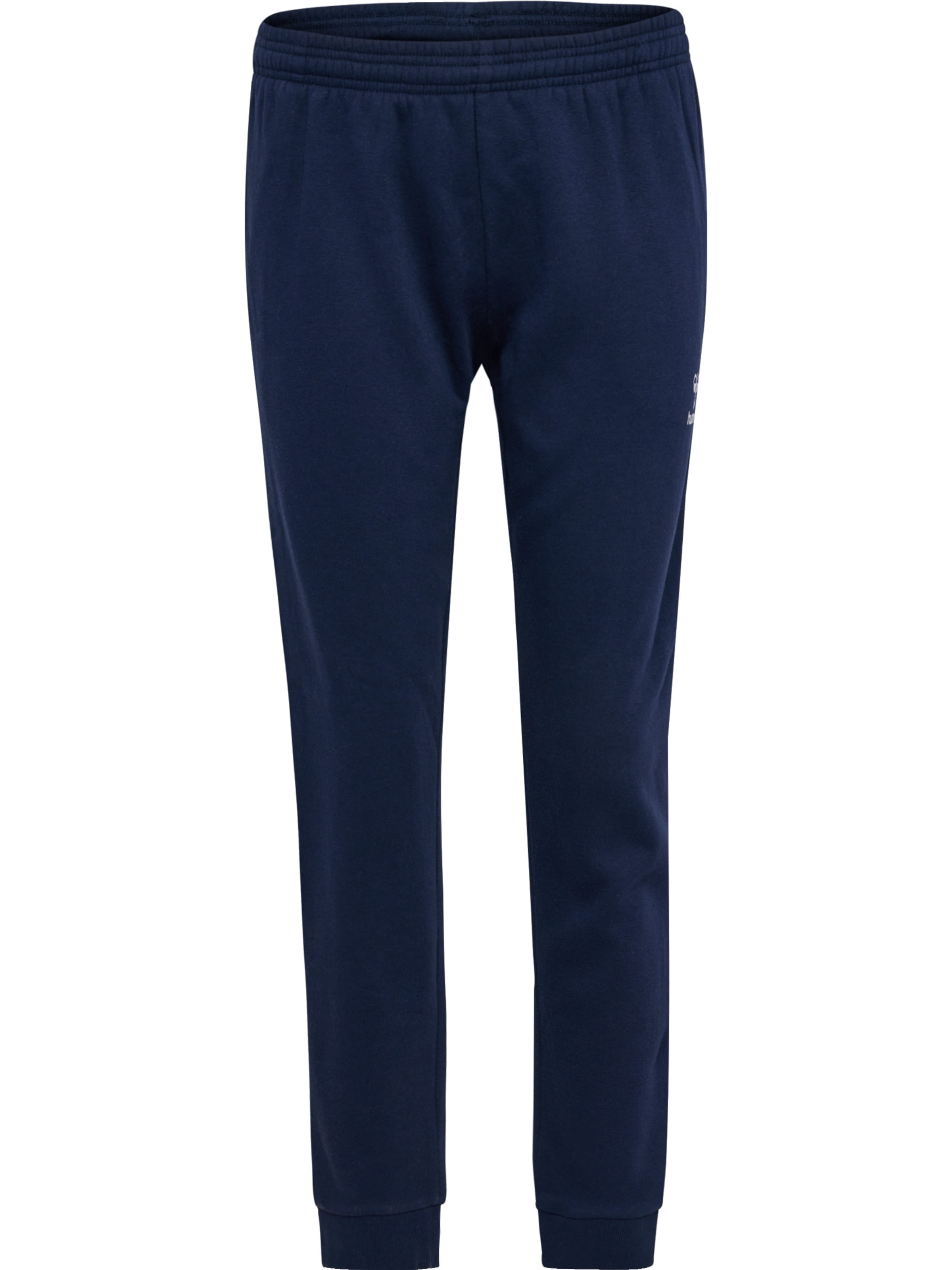 Effilé Pantalon de sport Hummel en bleu : devant