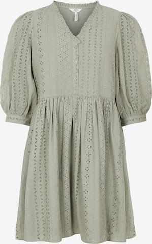 Robe-chemise 'Violetta' OBJECT en vert : devant