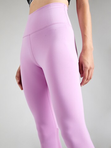 NIKE Skinny Sportovní kalhoty 'One' – fialová