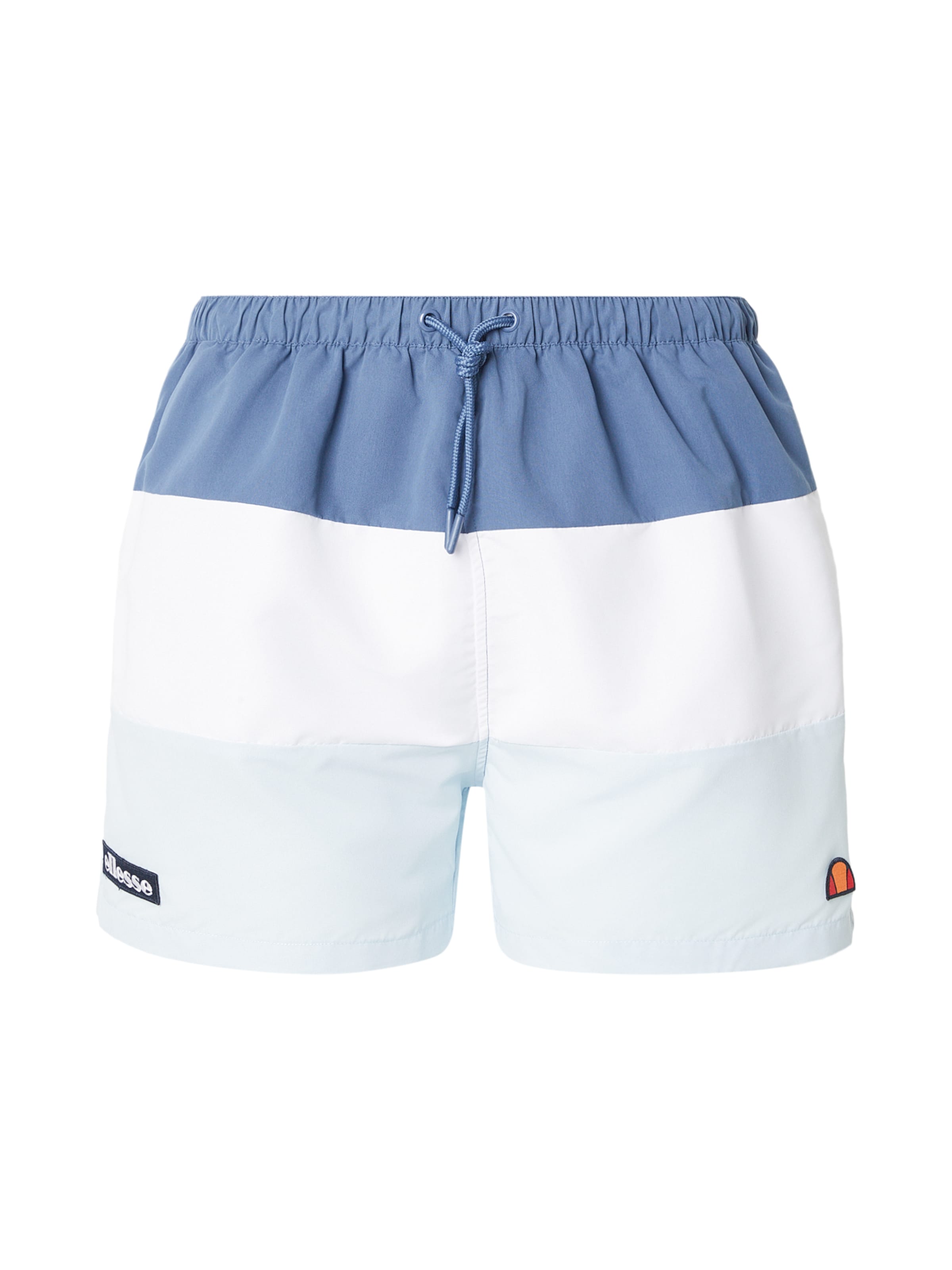 ELLESSE Shorts de bain 'Cielo' en bleu marine / saphir / bleu pastel / blanc, Vue avec produit