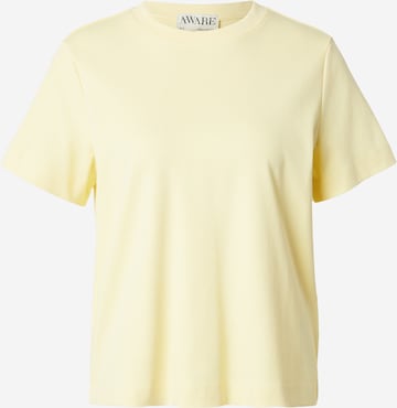 Aware Tričko 'VMNAIMA' - Žltá: predná strana