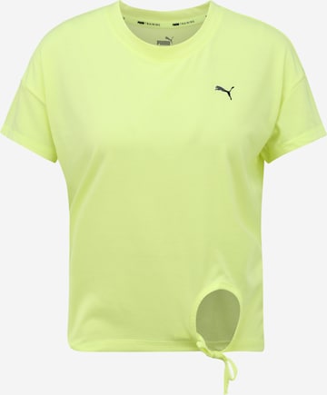 PUMA Performance Shirt 'WINTER PEARL' in Yellow: front