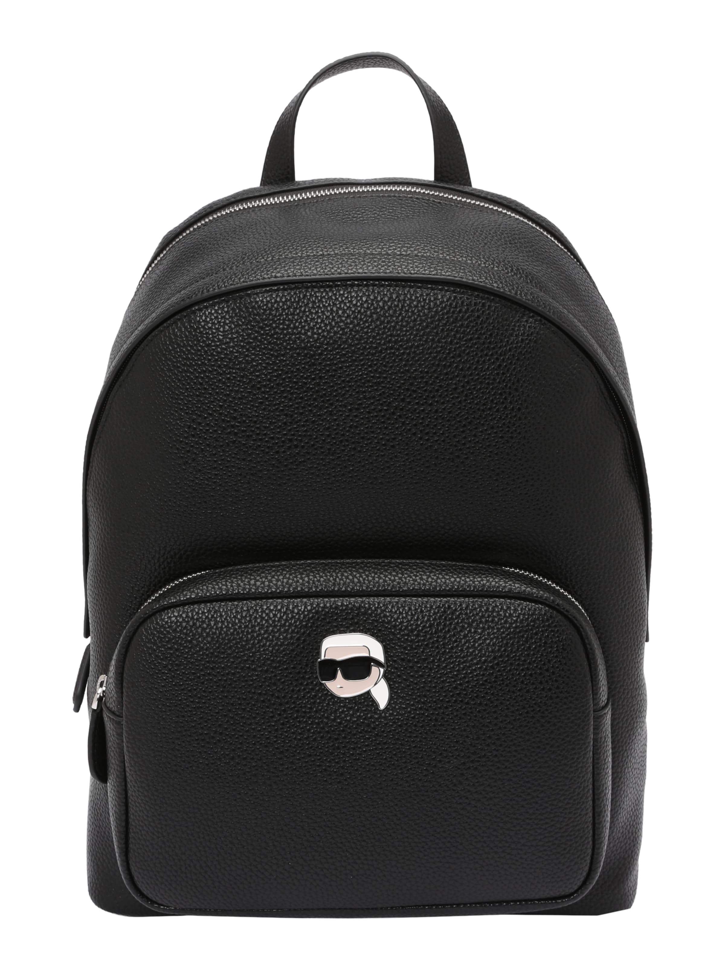 Karl Lagerfeld Reppu 'Ikon' värissä musta: etupuoli