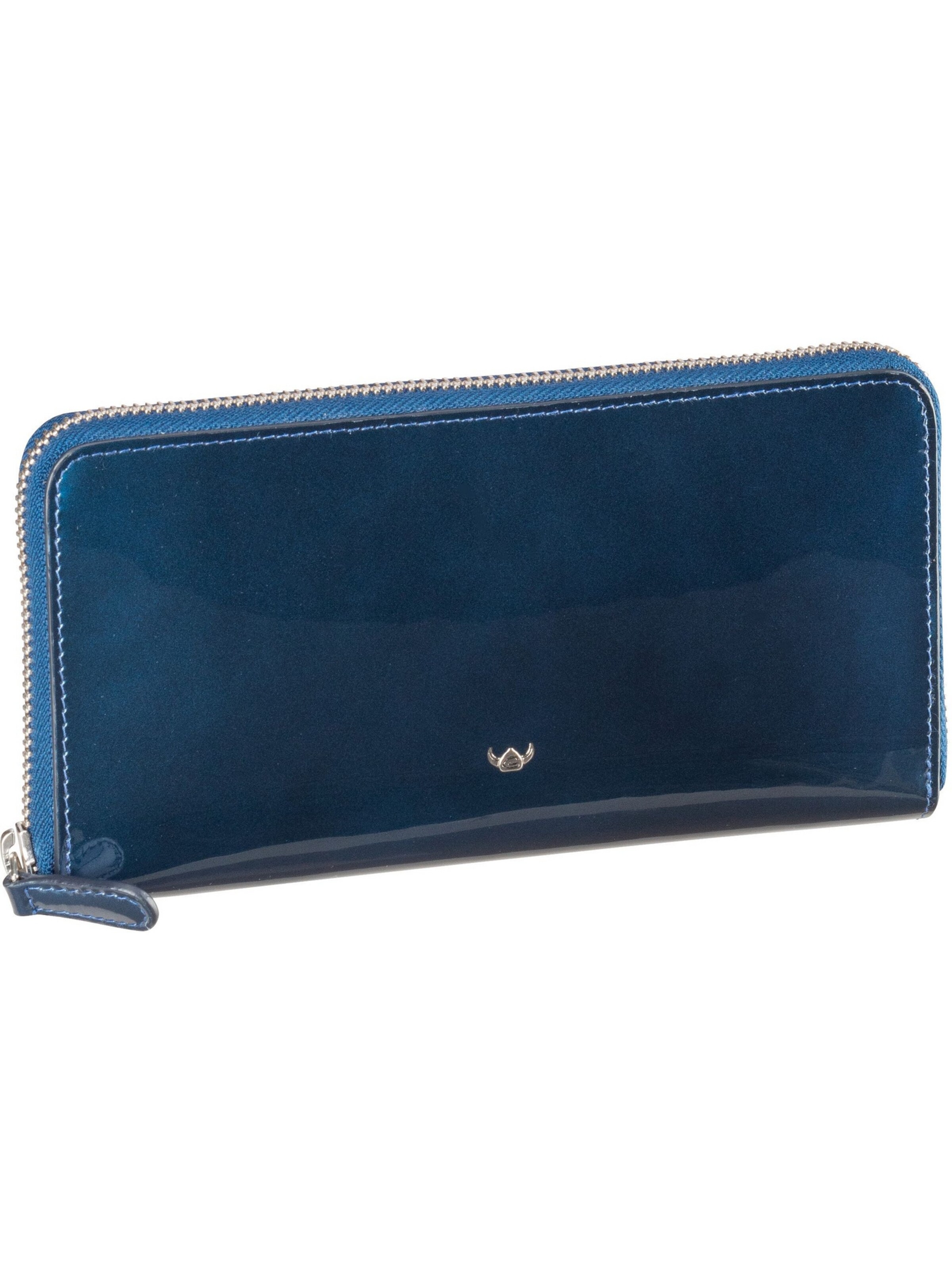 Portamonete 'Carrara' di GOLDEN HEAD in blu: frontale