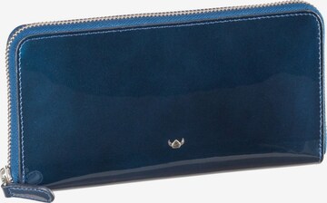 GOLDEN HEAD Wallet 'Carrara' in Blue: front