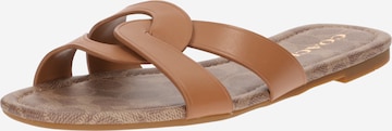 COACH - Zapatos abiertos 'Essie' en marrón: frente