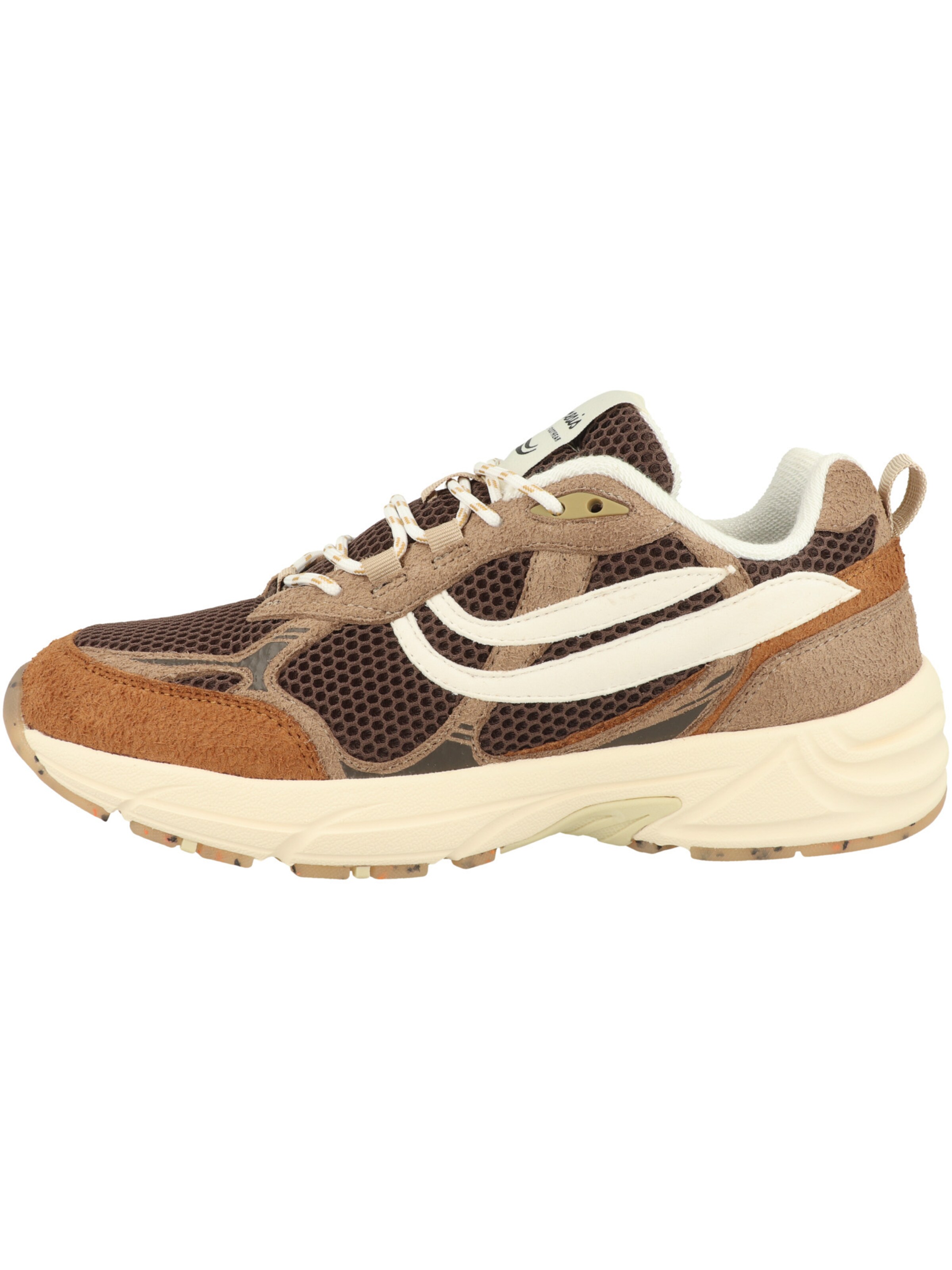 GENESIS - Zapatillas deportivas bajas ' Eco' en marrón: lado
