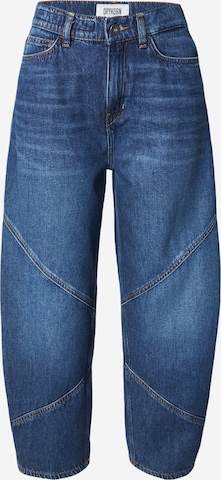 Barrel Jeans 'SWORE' de la DRYKORN pe albastru: față