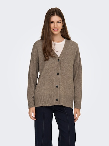 ONLY Cardigan 'ONLHOUSTON' i brun: forside