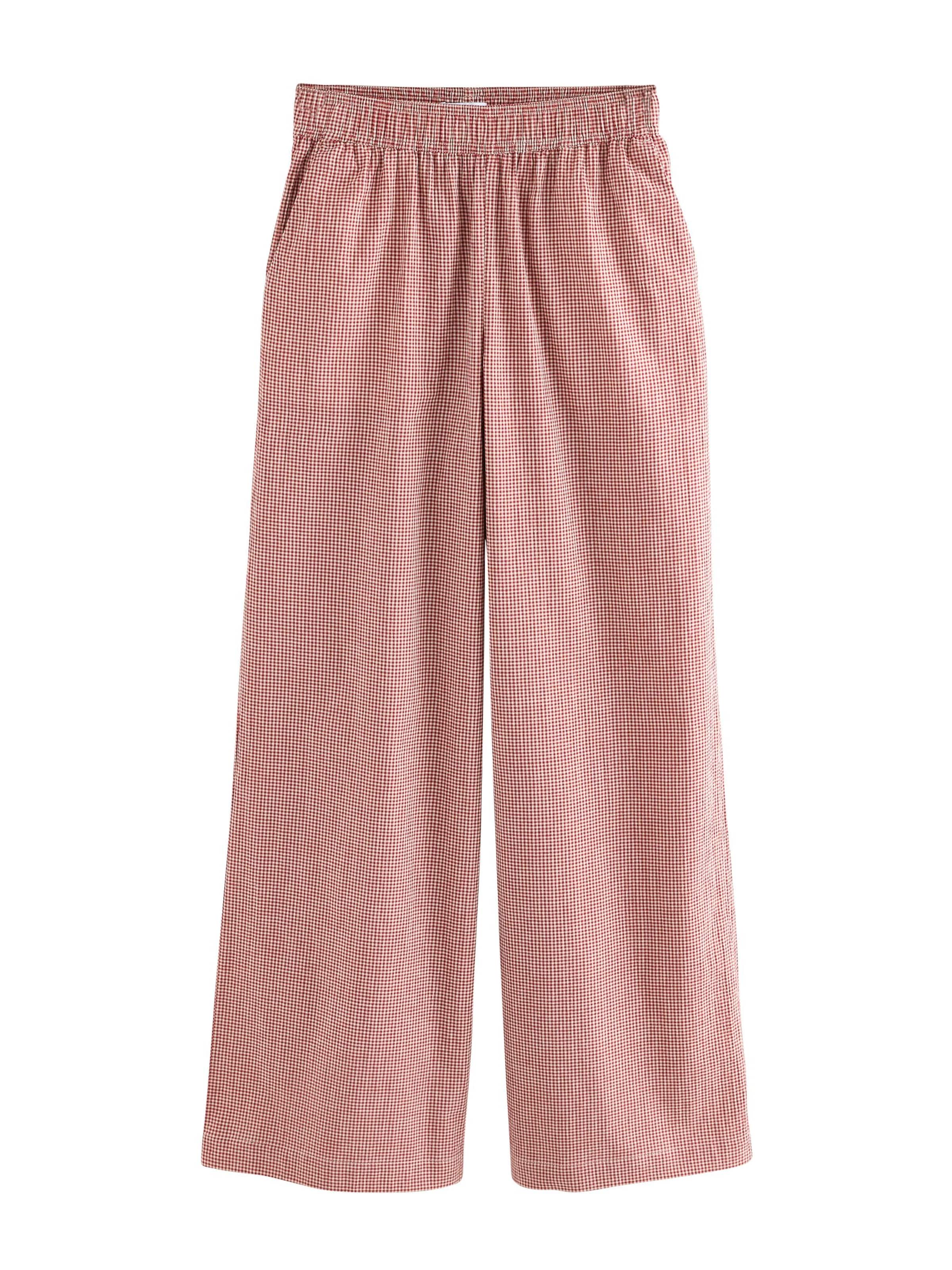 Next Широкий Штаны в Красный: спереди