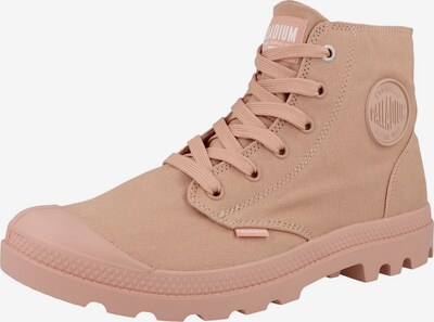 Palladium Baskets hautes 'Pampa Mono Chrome' en rose, Vue avec produit
